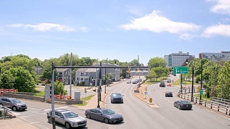 Mac Donald Bridge - Dartmouth bound