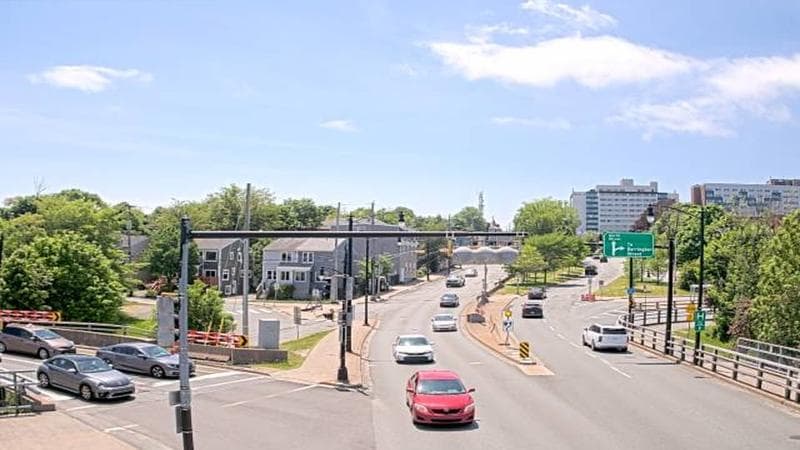 Mac Donald Bridge - Dartmouth bound