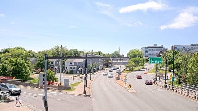 Mac Donald Bridge - Dartmouth bound