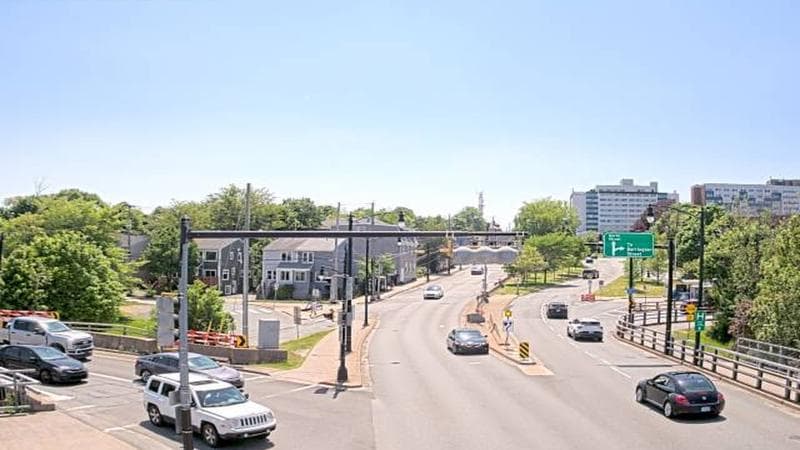 Mac Donald Bridge - Dartmouth bound