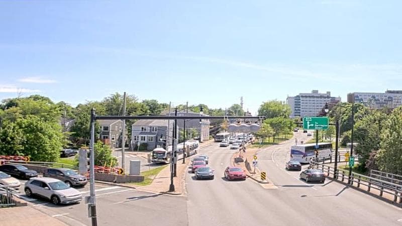 Mac Donald Bridge - Dartmouth bound