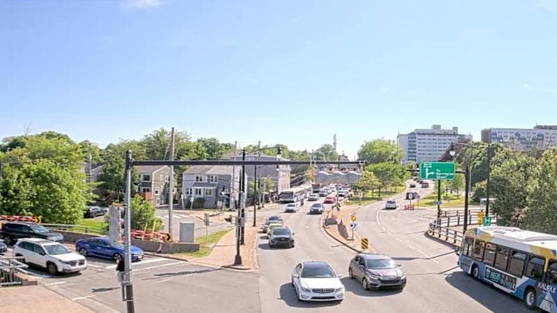 Mac Donald Bridge - Dartmouth bound