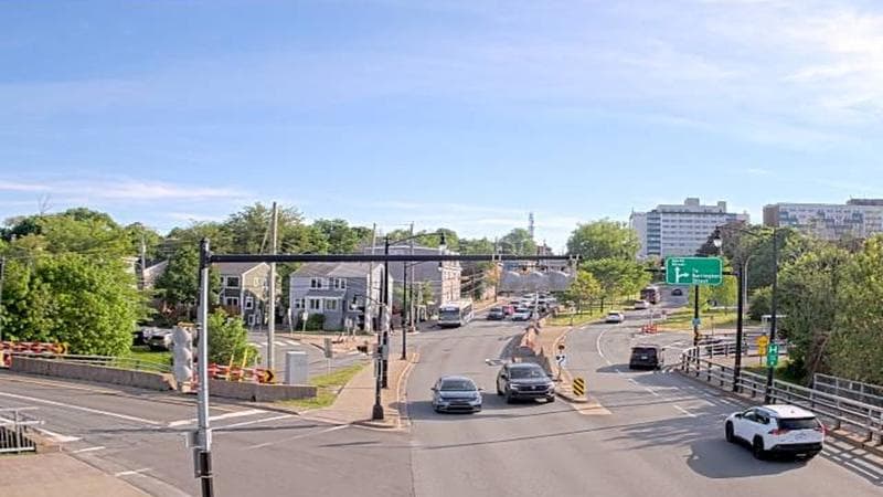 Mac Donald Bridge - Dartmouth bound