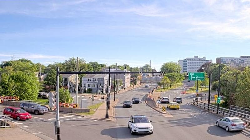 Mac Donald Bridge - Dartmouth bound