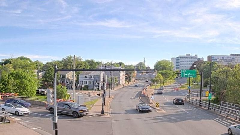 Mac Donald Bridge - Dartmouth bound