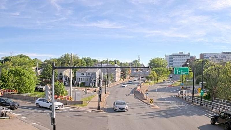 Mac Donald Bridge - Dartmouth bound