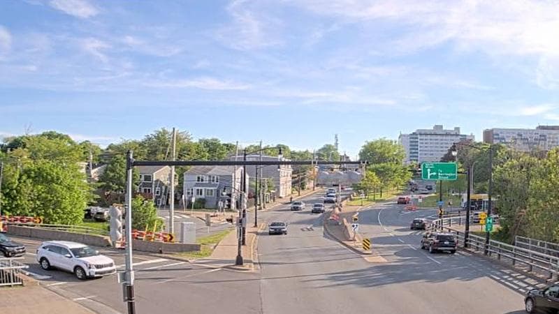 Mac Donald Bridge - Dartmouth bound