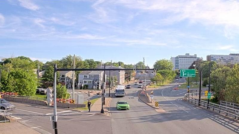 Mac Donald Bridge - Dartmouth bound
