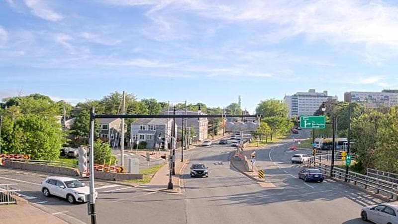 Mac Donald Bridge - Dartmouth bound