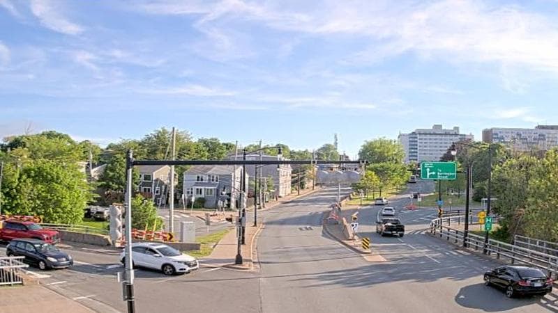 Mac Donald Bridge - Dartmouth bound