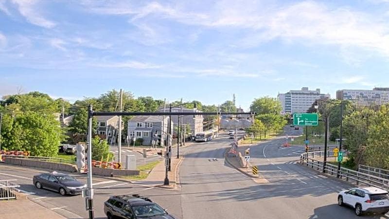 Mac Donald Bridge - Dartmouth bound