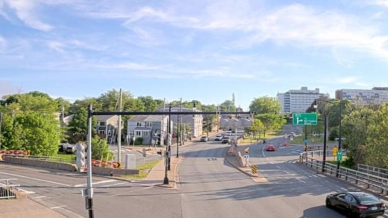 Mac Donald Bridge - Dartmouth bound