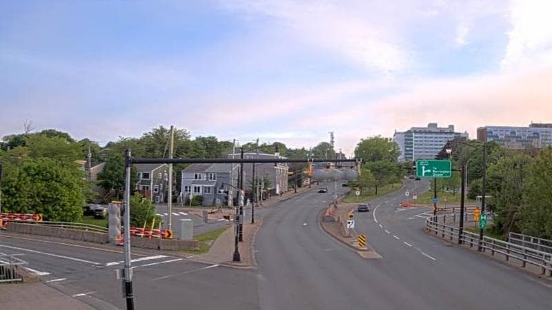 Mac Donald Bridge - Dartmouth bound