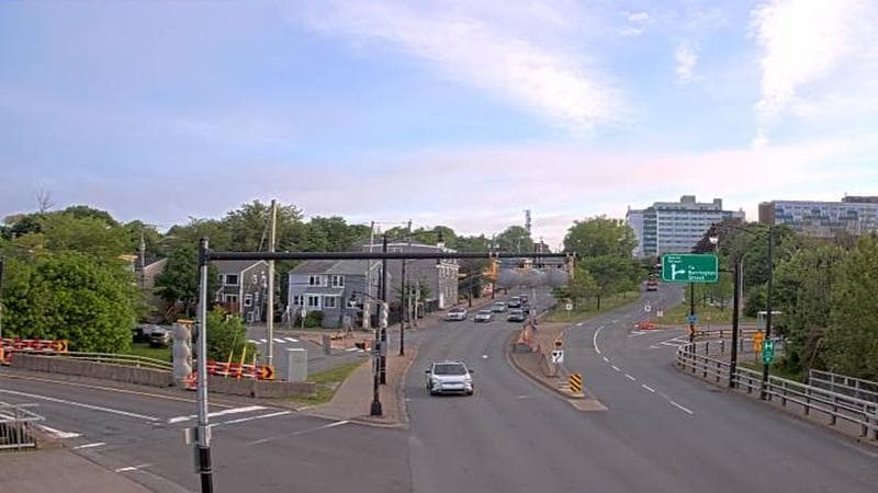 Mac Donald Bridge - Dartmouth bound