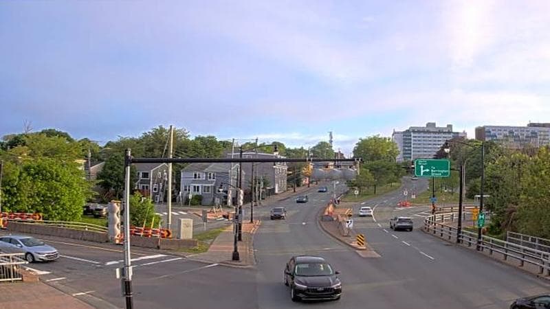 Mac Donald Bridge - Dartmouth bound