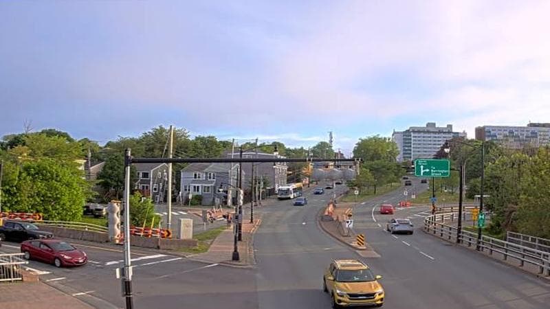 Mac Donald Bridge - Dartmouth bound