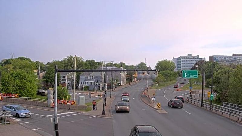 Mac Donald Bridge - Dartmouth bound