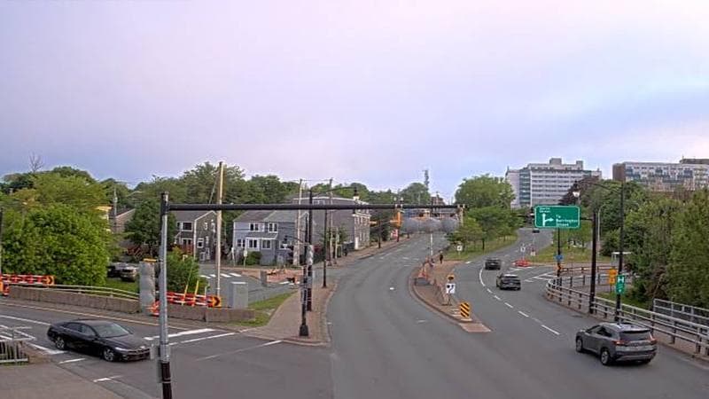 Mac Donald Bridge - Dartmouth bound