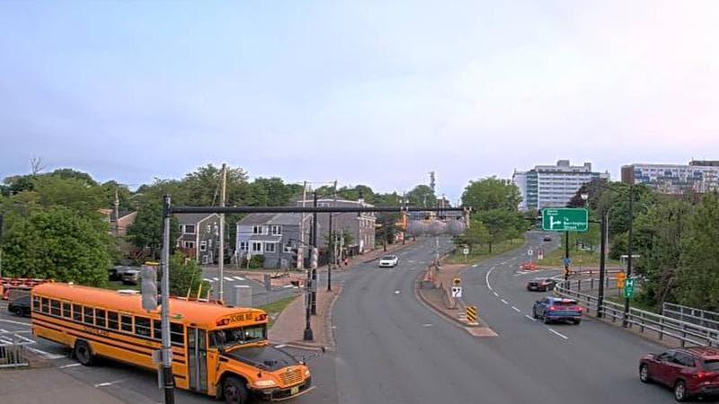 Mac Donald Bridge - Dartmouth bound