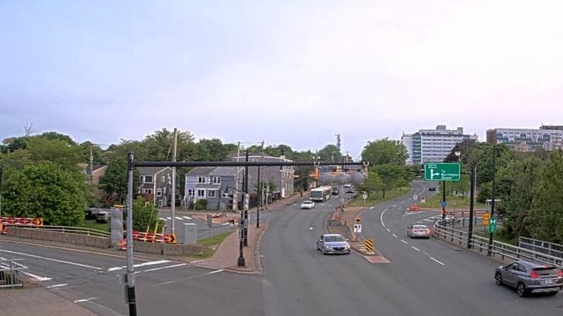 Mac Donald Bridge - Dartmouth bound