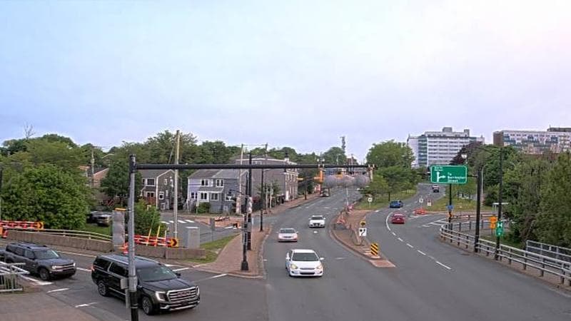 Mac Donald Bridge - Dartmouth bound