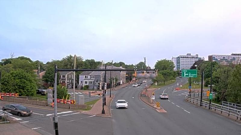 Mac Donald Bridge - Dartmouth bound