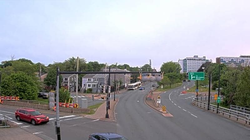 Mac Donald Bridge - Dartmouth bound