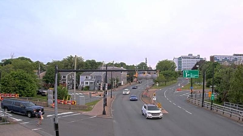 Mac Donald Bridge - Dartmouth bound