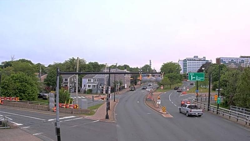 Mac Donald Bridge - Dartmouth bound