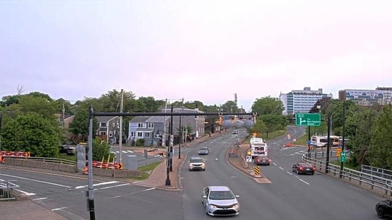 Mac Donald Bridge - Dartmouth bound
