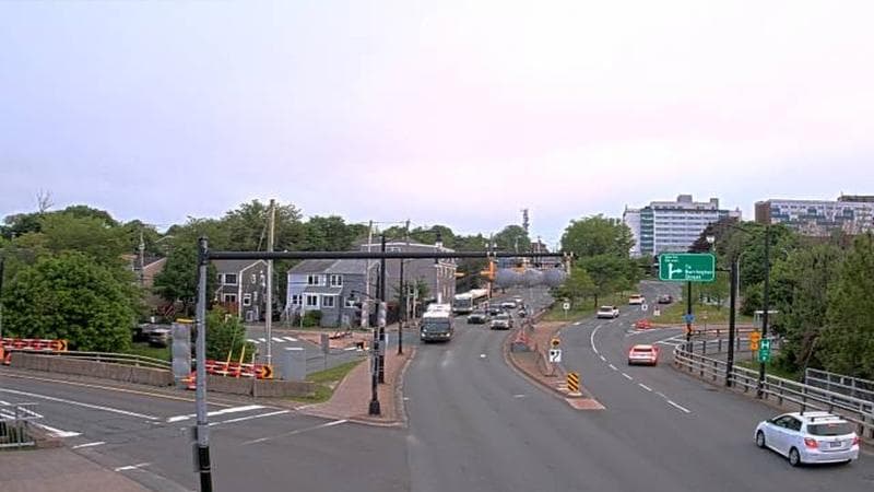 Mac Donald Bridge - Dartmouth bound