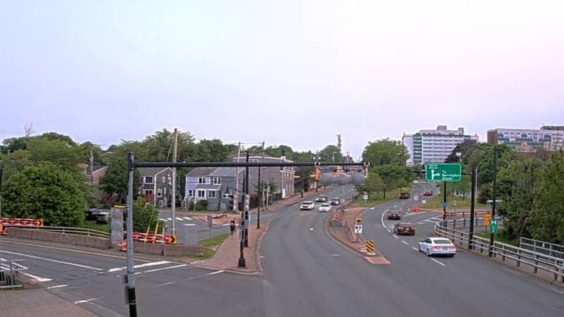 Mac Donald Bridge - Dartmouth bound