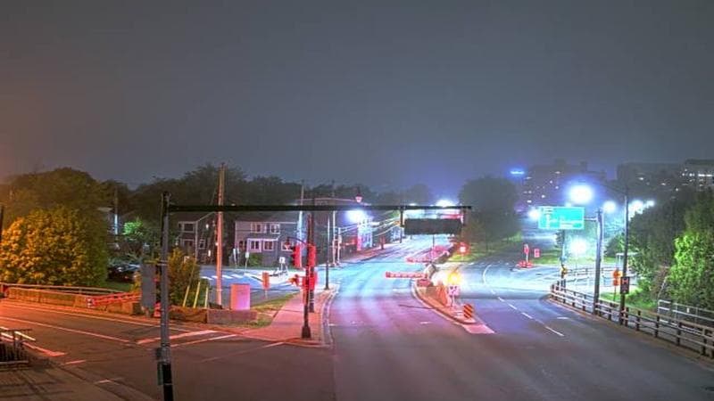 Mac Donald Bridge - Dartmouth bound