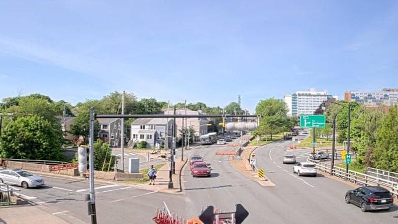 Mac Donald Bridge - Dartmouth bound