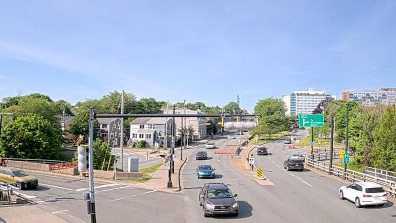 Mac Donald Bridge - Dartmouth bound