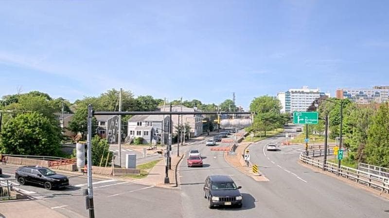 Mac Donald Bridge - Dartmouth bound