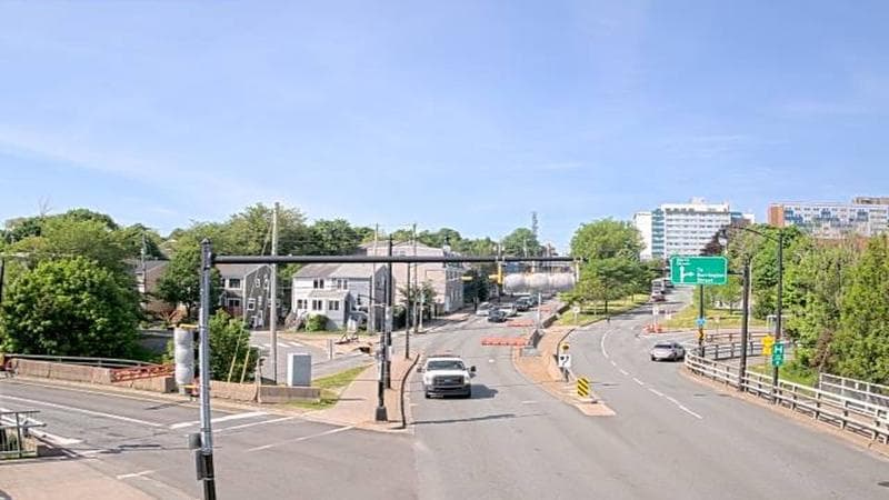 Mac Donald Bridge - Dartmouth bound