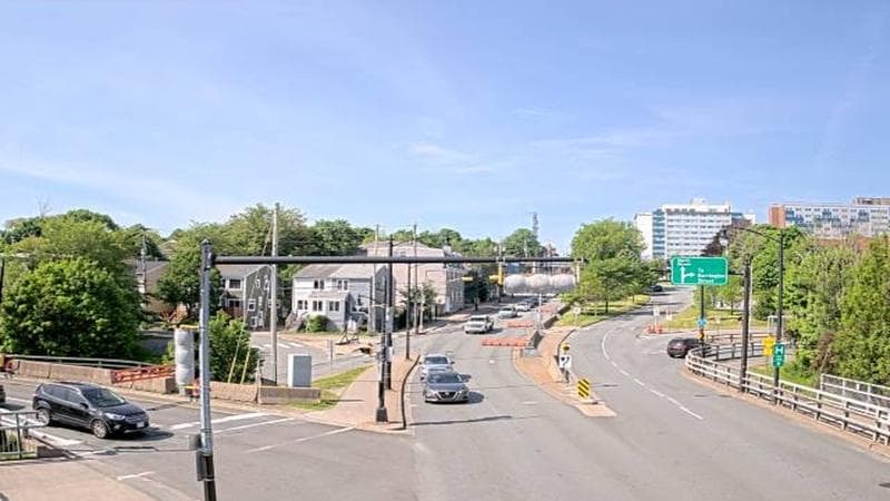Mac Donald Bridge - Dartmouth bound