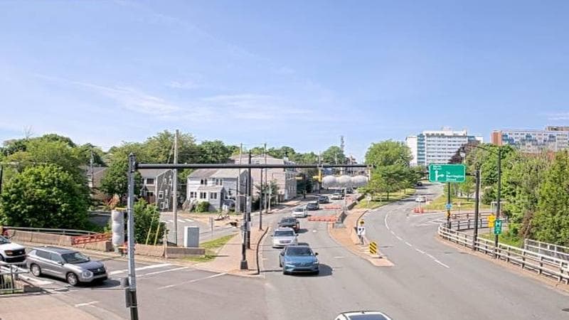 Mac Donald Bridge - Dartmouth bound