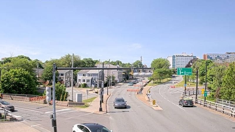 Mac Donald Bridge - Dartmouth bound
