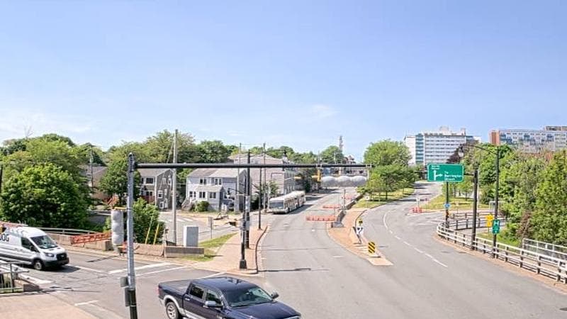 Mac Donald Bridge - Dartmouth bound