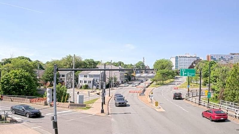 Mac Donald Bridge - Dartmouth bound