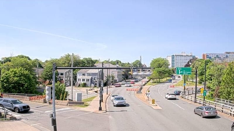 Mac Donald Bridge - Dartmouth bound
