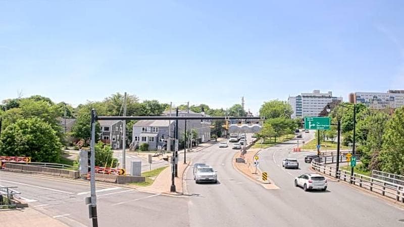 Mac Donald Bridge - Dartmouth bound