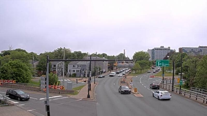 Mac Donald Bridge - Dartmouth bound