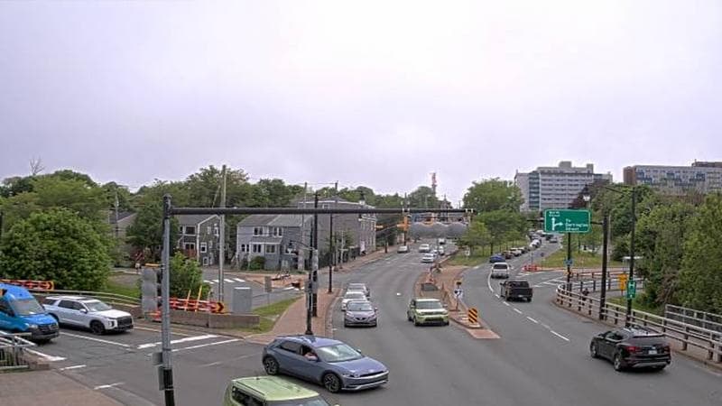 Mac Donald Bridge - Dartmouth bound