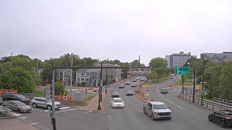 Mac Donald Bridge - Dartmouth bound