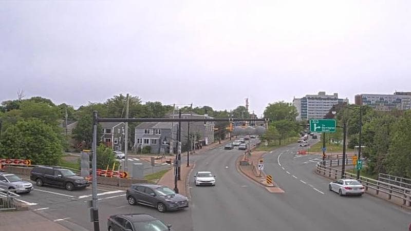 Mac Donald Bridge - Dartmouth bound