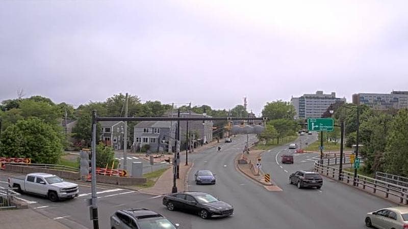Mac Donald Bridge - Dartmouth bound