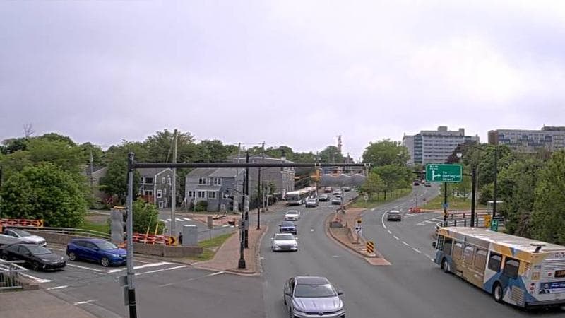 Mac Donald Bridge - Dartmouth bound